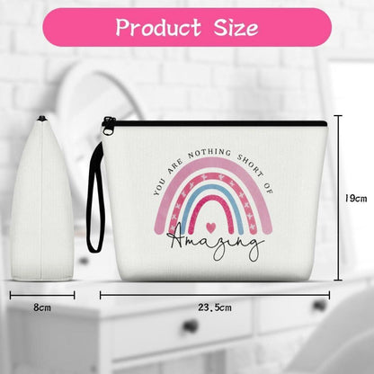 Canvas Kosmetiktasche Damen Make Up Travel Organizer
