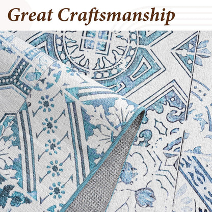 Grün Chenille Teppich Waschbar Rutschfest 160x230 Moderne Design