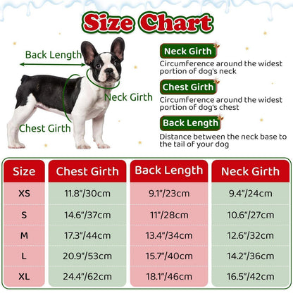 Hundepullover Weihnachten Rot – Strickpulli für kleine & mittelgroße Hunde