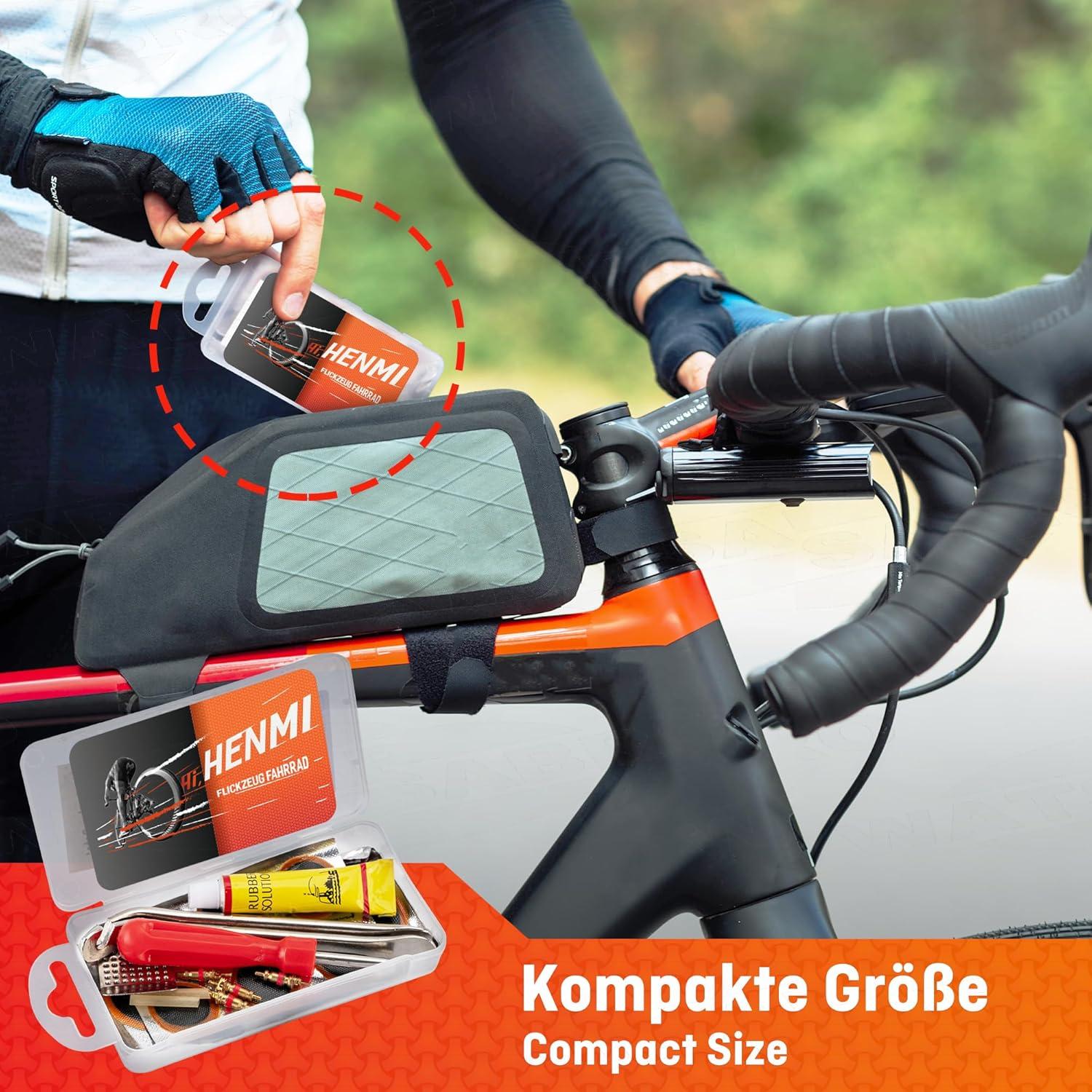 Fahrrad Flickzeug Set - Reparaturset mit
