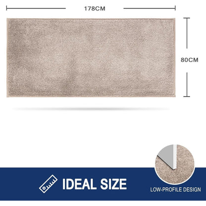 Schmutzfangmatte Lang 80x178 cm – Rutschfest & Waschbar