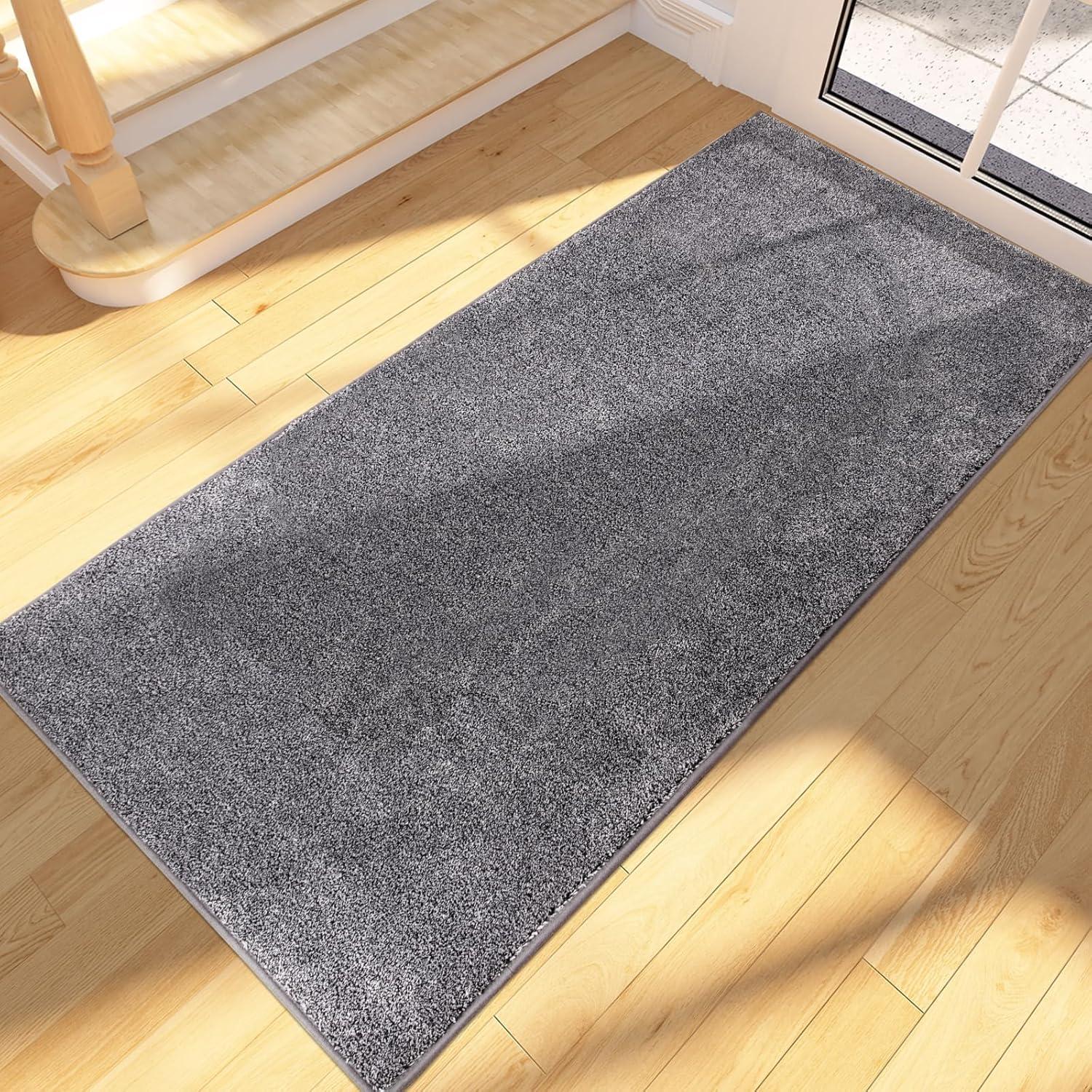 Schmutzfangmatte Innen rutschfeste waschbare Fußmatte 60x150cm