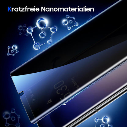 Blickschutz Samsung Galaxy S23 Ultra Schutzfolie 7H Anti-Spy 2