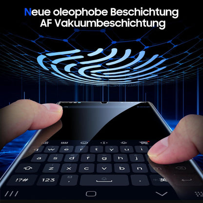 S23 Ultra Blickschutz Schutzfolie 2 Stück, 7H Displayschutz Anti-Spy