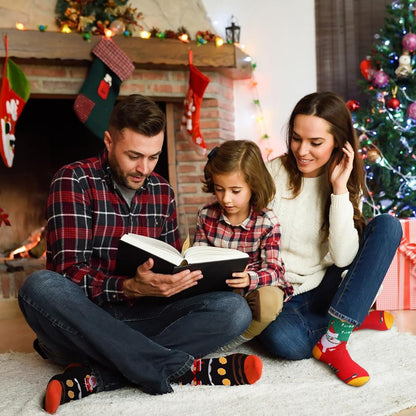 Souarts 12 Paare Weihnachtssocken Adventskalender 2026 für