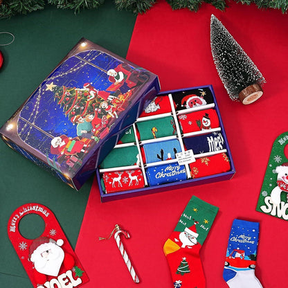 Souarts 12 Paare Weihnachtssocken Adventskalender 2026 für