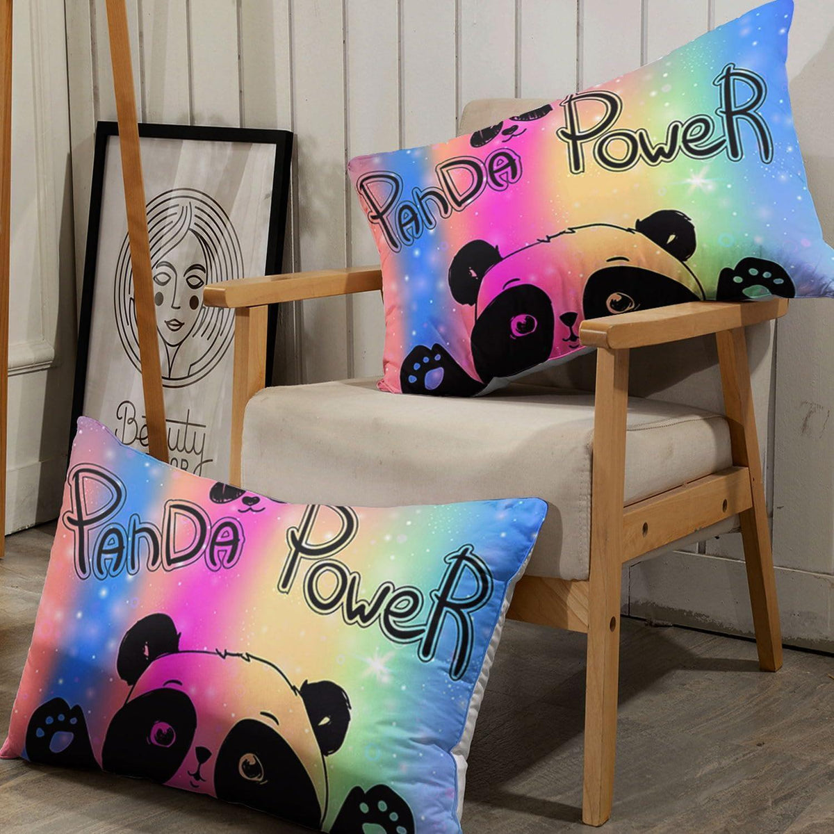 Kinder Bettwäsche Set Panda Motiv 135x200cm