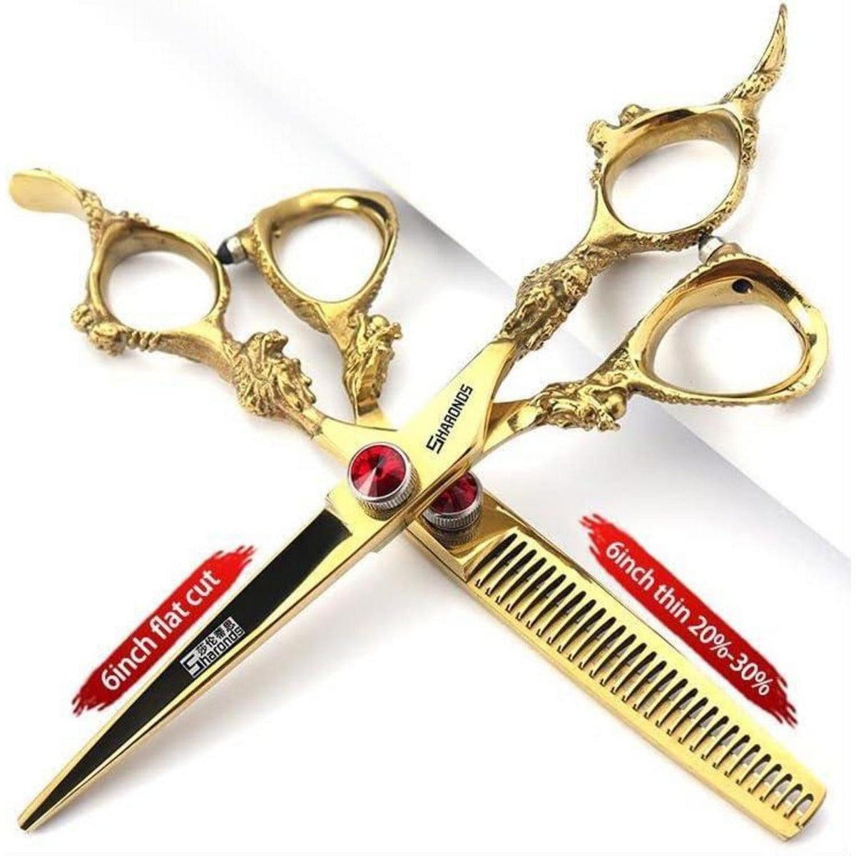 Professionelle Friseurschere 6 Zoll – Japanischer 440C Stahl