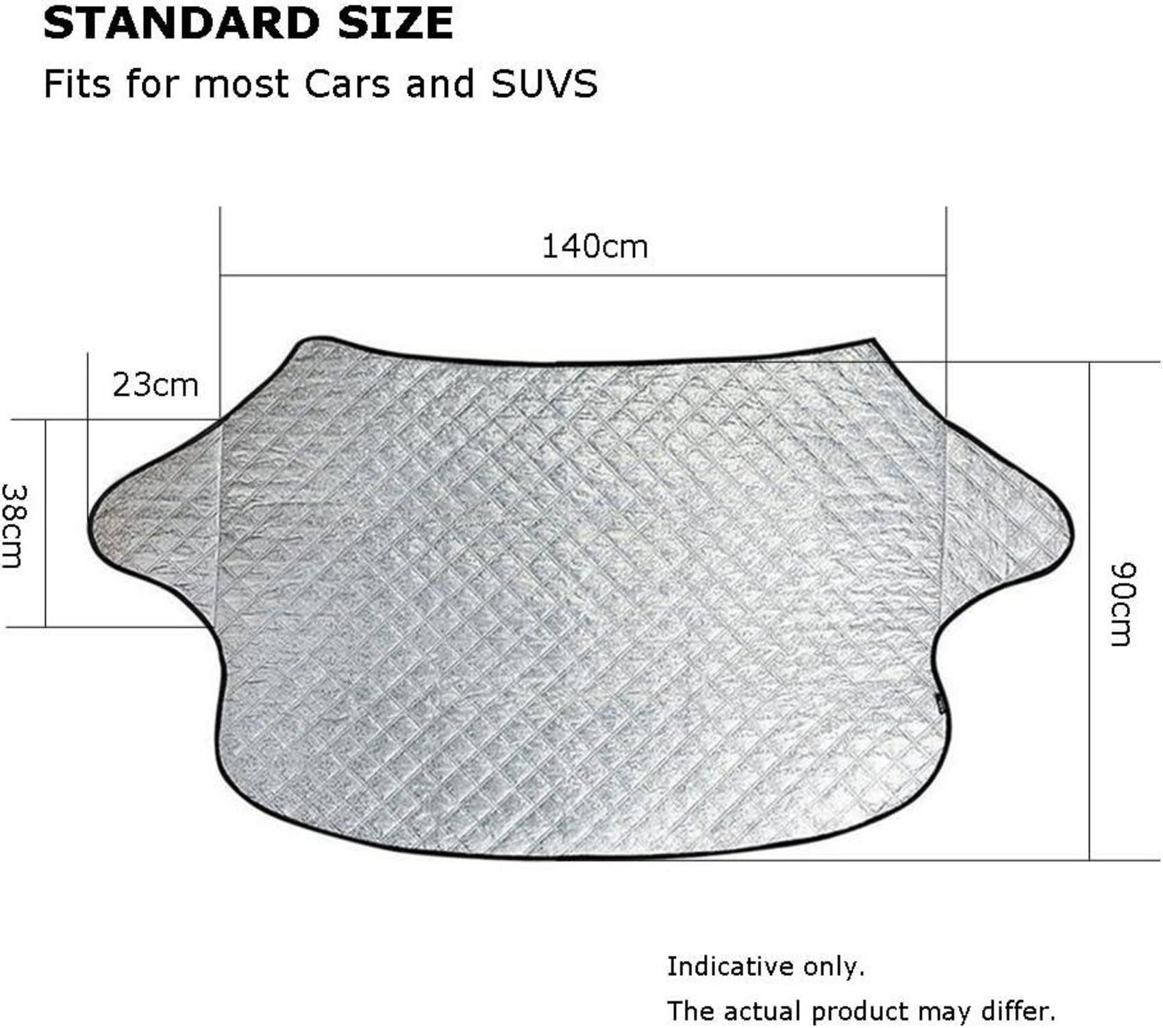 Windschutzscheibenabdeckung Auto Schutz Schnee Eis Frost Sonne UV 140x90cm