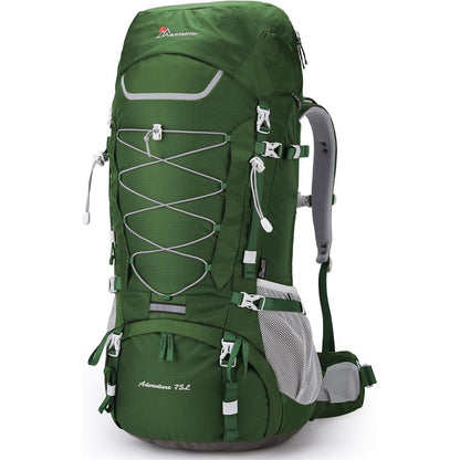 75L Trekkingrucksack mit Regenschutz für Damen und Herren