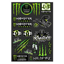 Motorrad Aufkleber Set – Racing & Motocross Design Grün