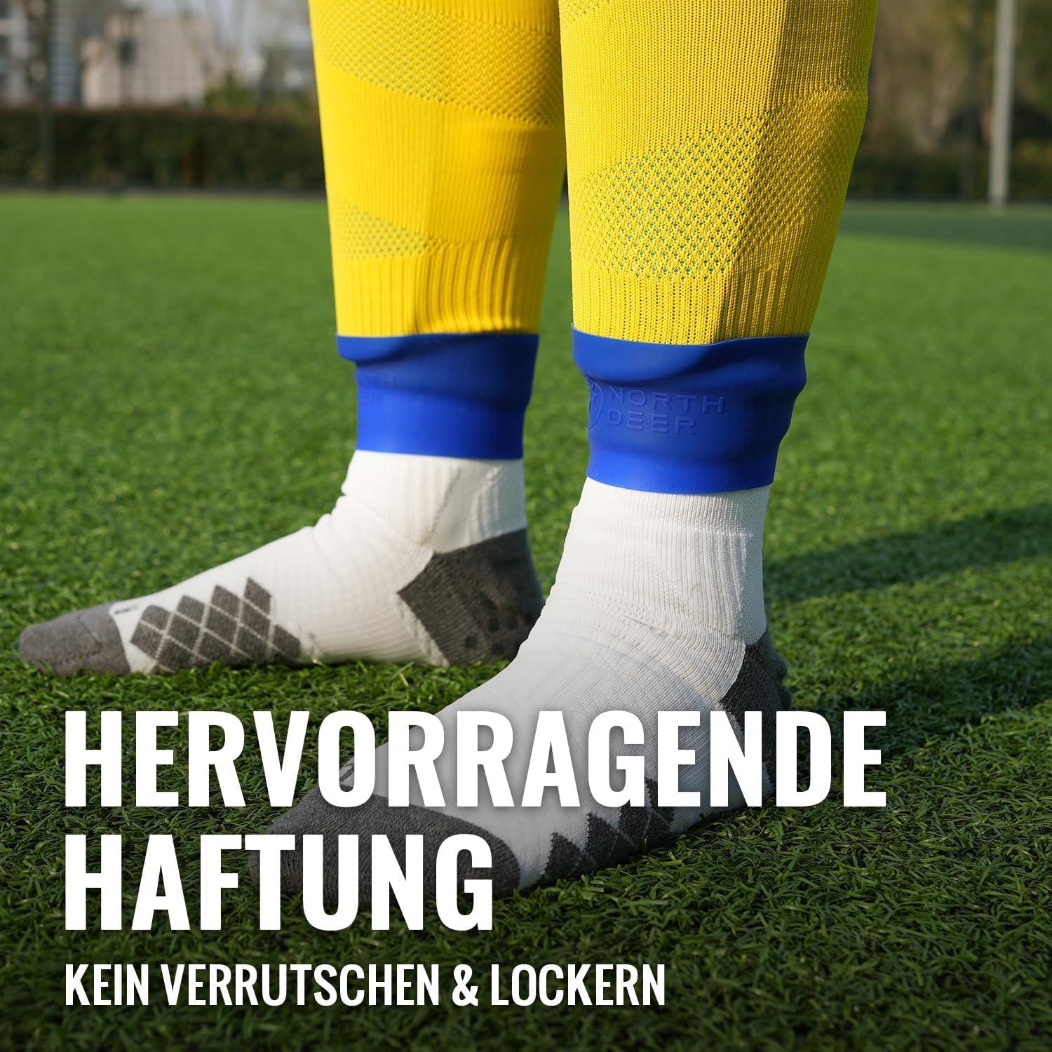 Schienbeinschonerhalter Silikon Fußball Stutzenhalter Erwachsene Kinder