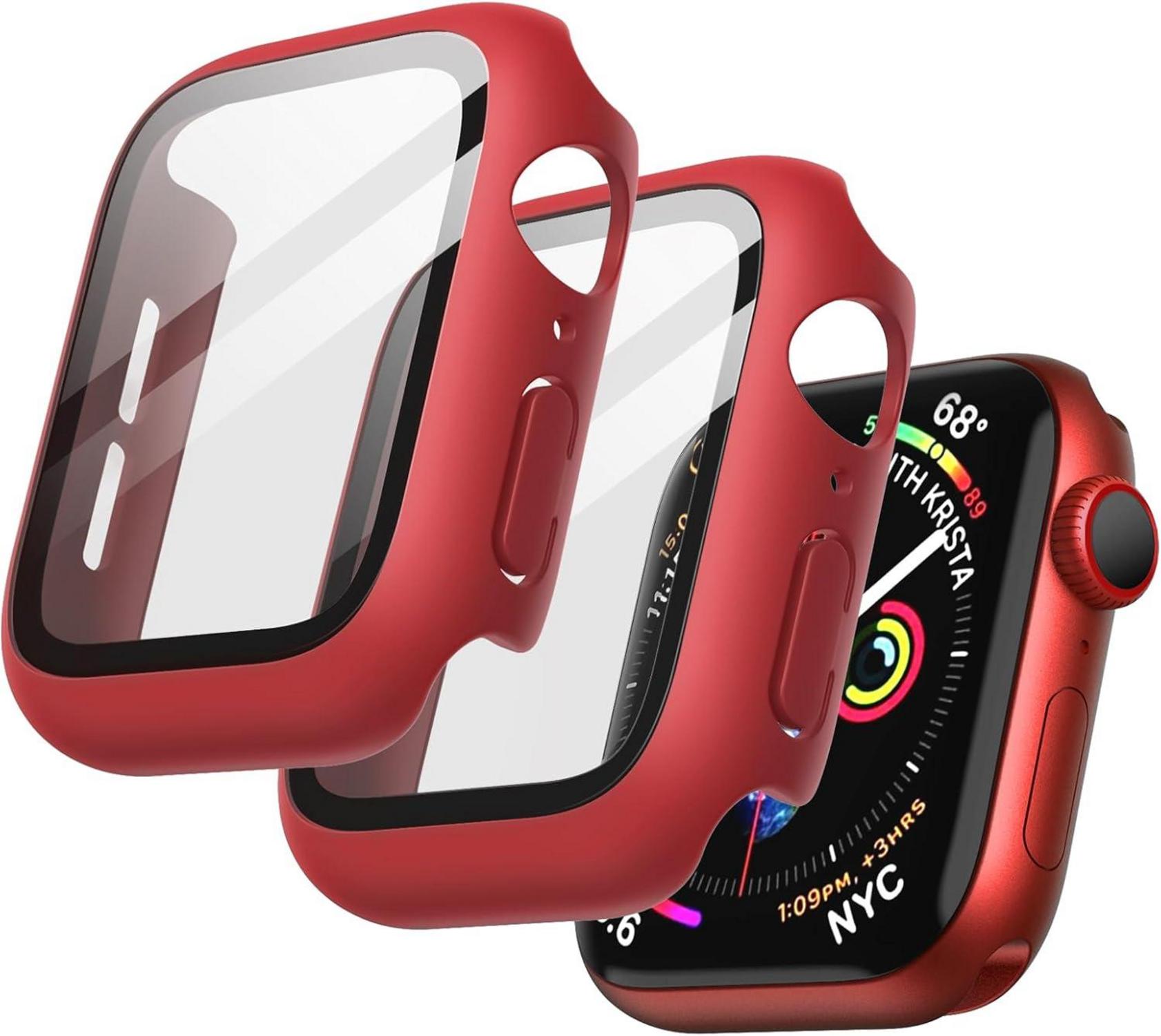 Displayschutz für Apple Watch SE 40 mm, Gehärtetes Glas Schutzfolie