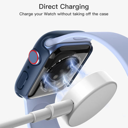 JETech Apple Watch SE Series 6 5 4 44mm Schutzhülle Rot