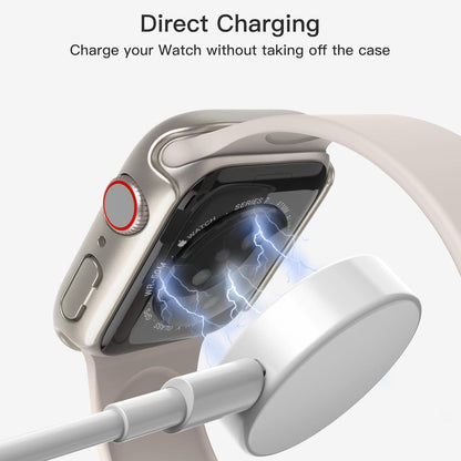 Schutzhülle Displayschutz Apple Watch Series 9 8 7 41mm 2 Stück