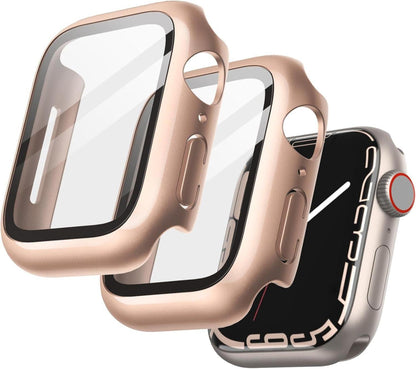 Displayschutz Apple Watch Series 9 8 7 45mm Schutzhülle Gehärtetes
