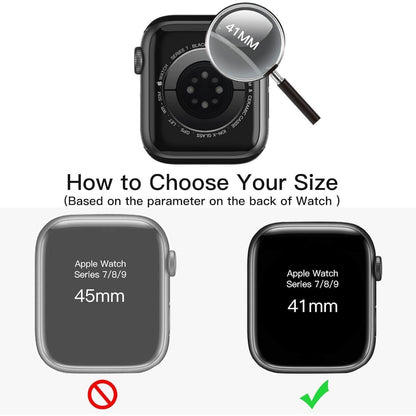 JETech Apple Watch Series 9 8 7 Hülle Displayschutz 41mm