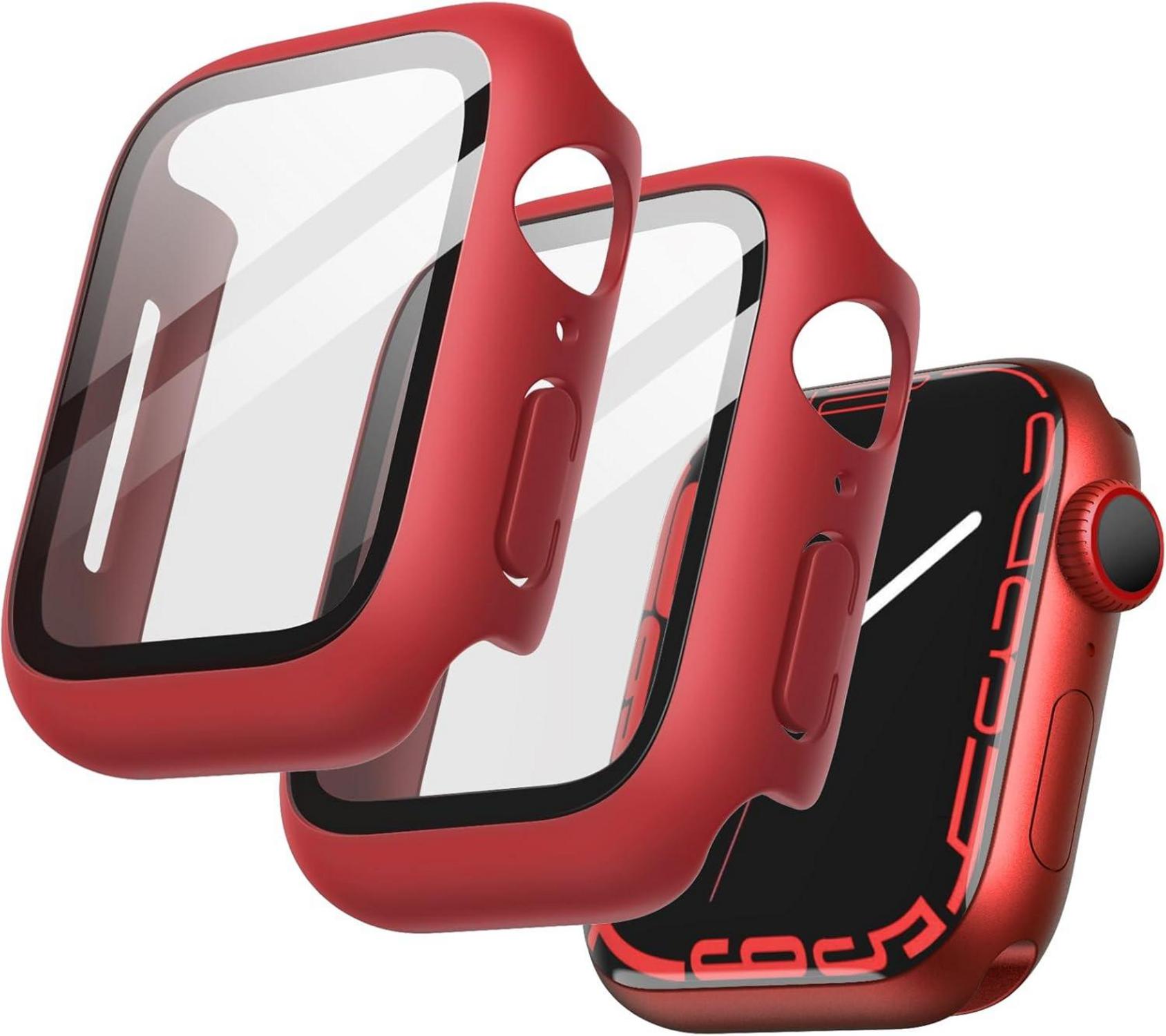 Displayschutz für Apple Watch Series 9 8 7 - Gehärtetes Glas