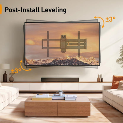 Perlegear TV Wandhalterung schwenkbar 32-75 Zoll VESA
