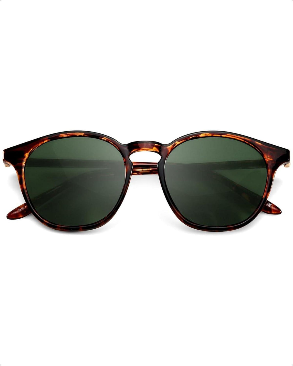 Polarisierte Retro Sonnenbrille Herren Vintage Rund UV400 Sport