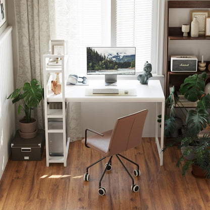 Schreibtisch 120x60cm mit Regal, Pc Gaming