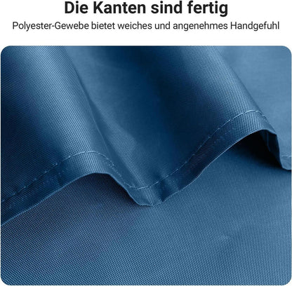 Duschvorhang 180x220cm Dunkelblau Wasserabweisend Antischimmel Polyester Stoff
