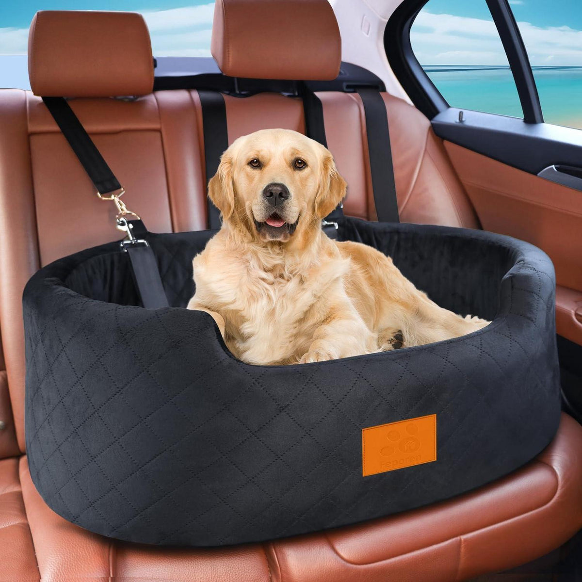 Hundesitz Auto – Sicher & Komfortabel für Große Hunde