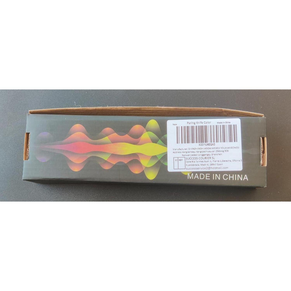 4-tlg. Küchenmesser Set | Obst, Gemüse & Schälmesser | Multicolor