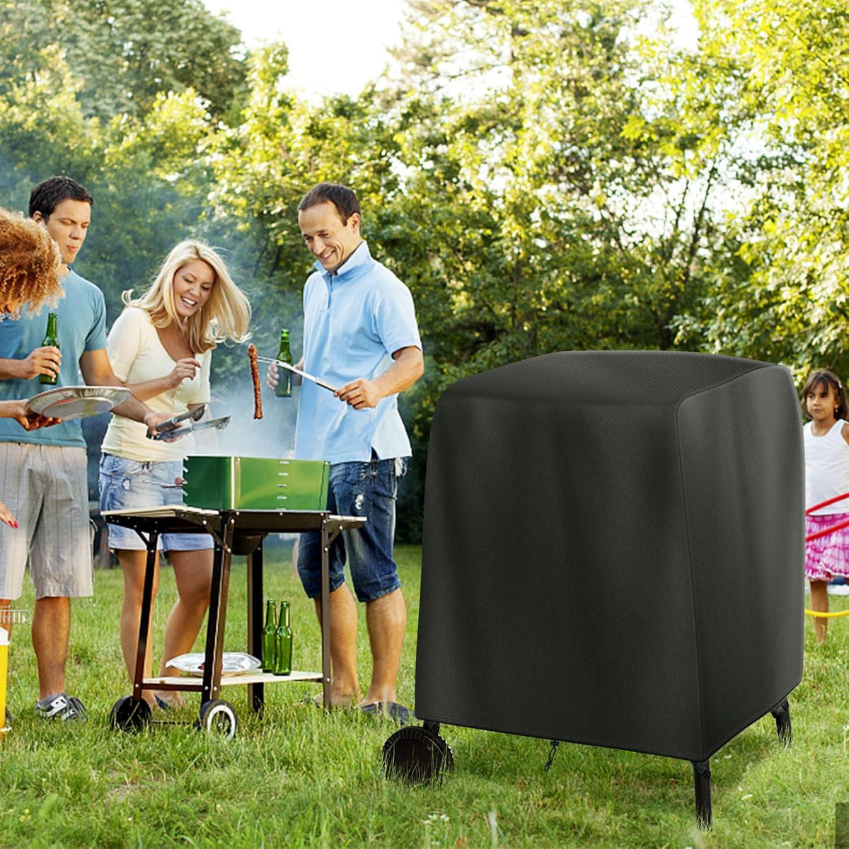 Gasgrill Abdeckhaube für Enders URBAN PRO Trolley 500D Oxford H90cm
