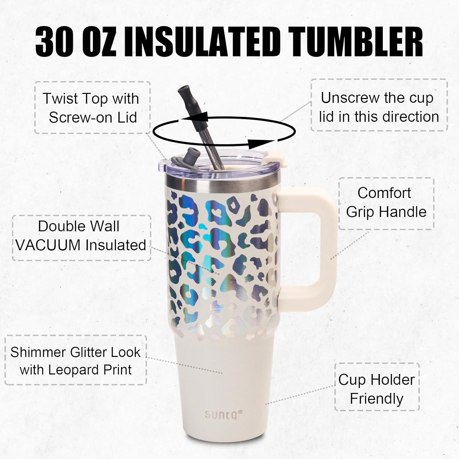 30oz Tumbler mit Griff, doppelwandige
