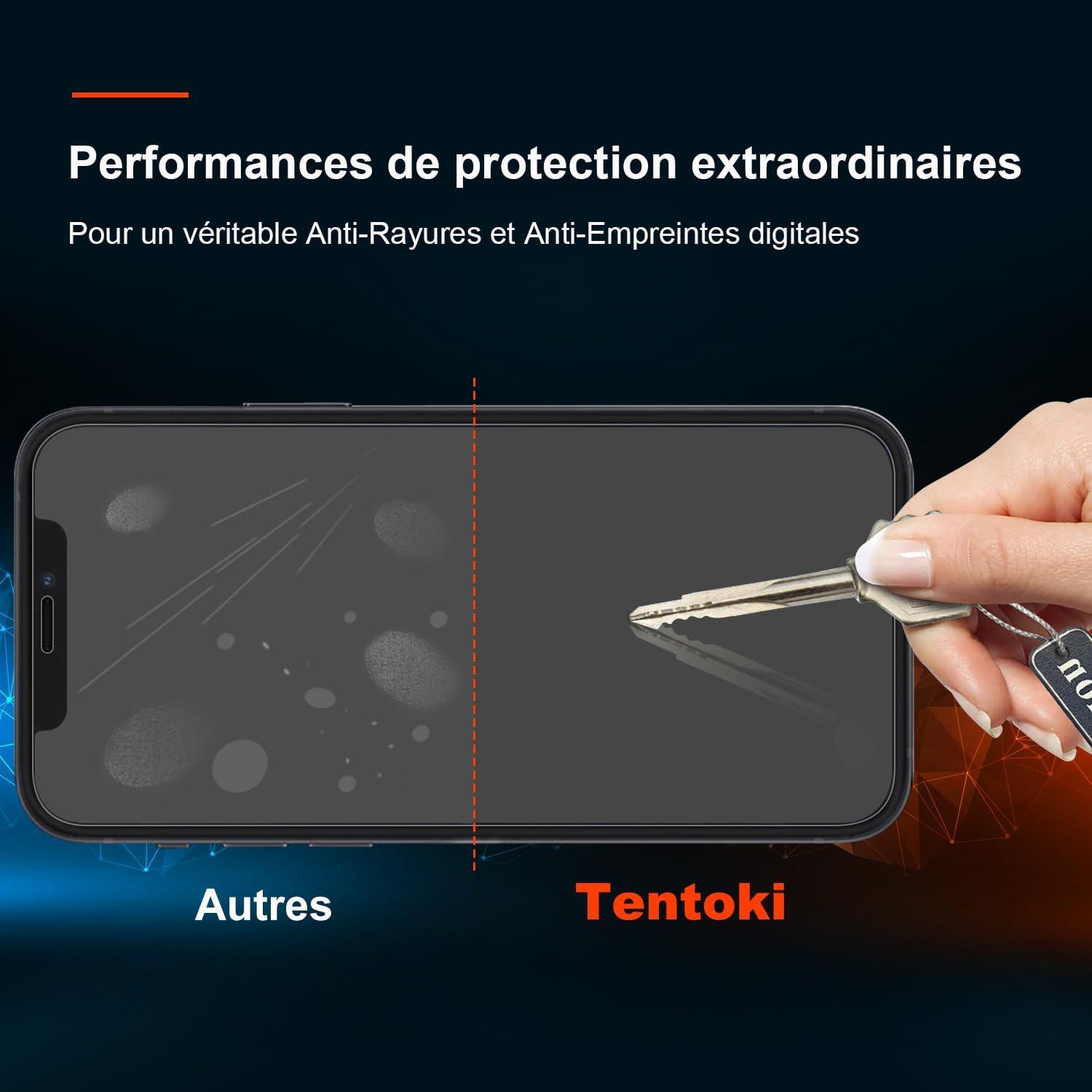 2x iPhone 12/12 Pro Panzerglas Displayschutzfolie 6,1 Zoll 9H Transparent