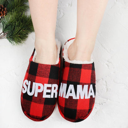 Flauschige Plüsch Hausschuhe Damen Winter Geschenk Lustige Pantoffeln