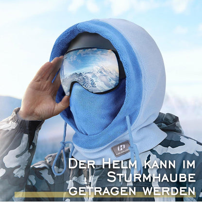 Warme Fleece Sturmhaube – Winddicht & Verstellbar für Ski, Motorrad & Alltag