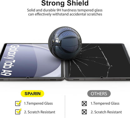 Samsung Galaxy Tab A9 Panzer Schutzfolie 2 Stück 9H Gehärtetes Glas