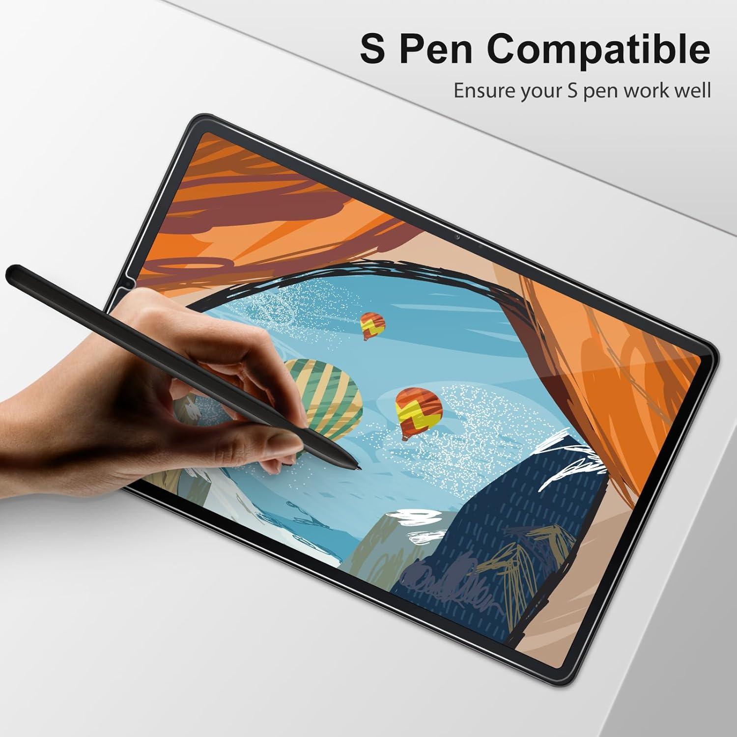 Schutzfolie Samsung Galaxy Tab A9 Panzerglas 9H Displayschutzfolie 2er