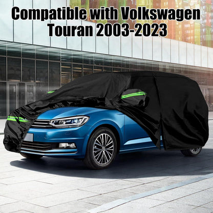 Auto Abdeckung für VW Touran 2003-2025 – Allwetterschutz mit Schloss