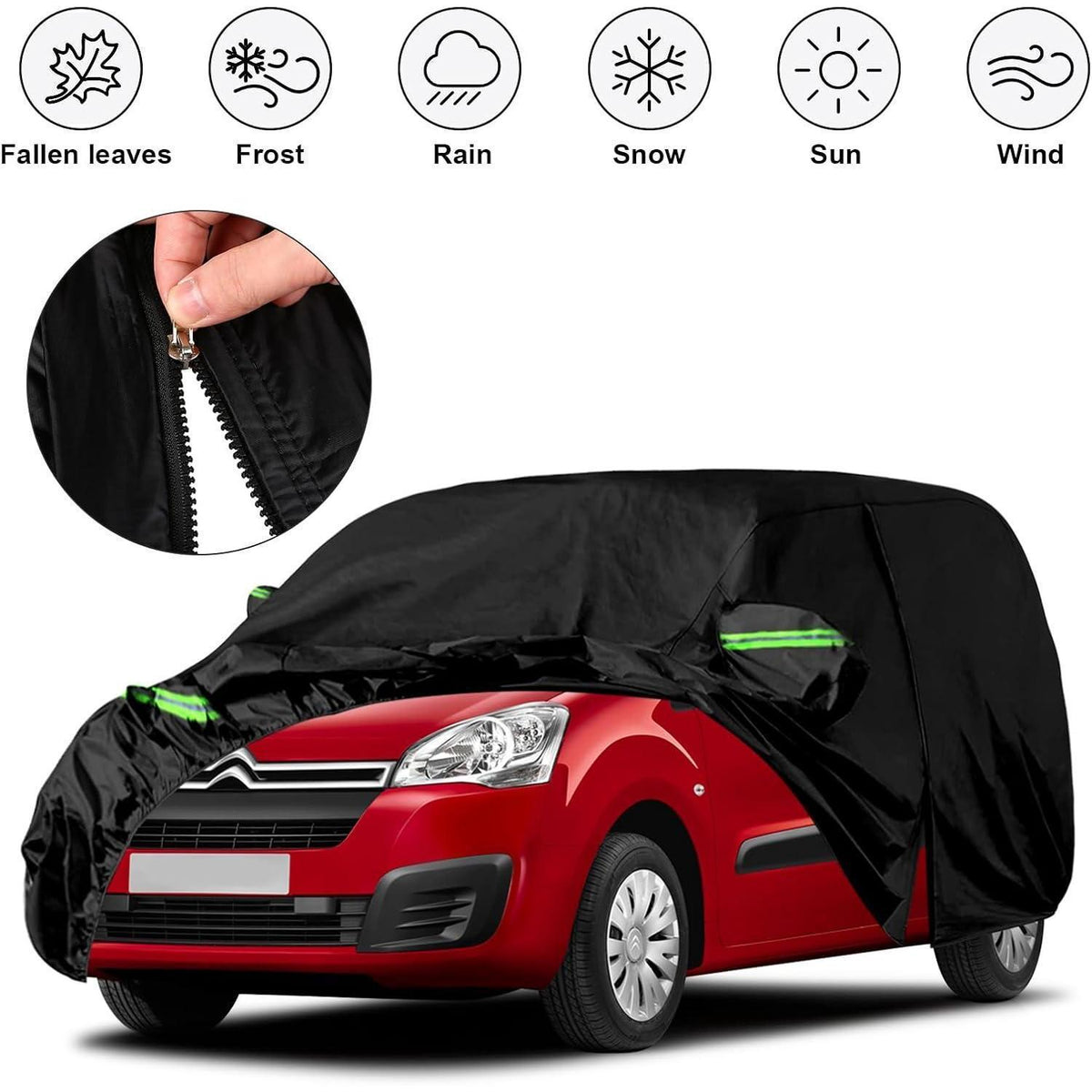 Auto Abdeckung für Citroen Berlingo 2008-2018 LWB – Allwetterschutz