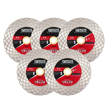 Diamant-Trennscheibe 125mm für Fliesen & Marmor, beidseitig schleifend