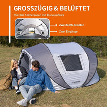 Camping Zelt für 4–6 Personen | Pop up Zelt wasserdicht mit