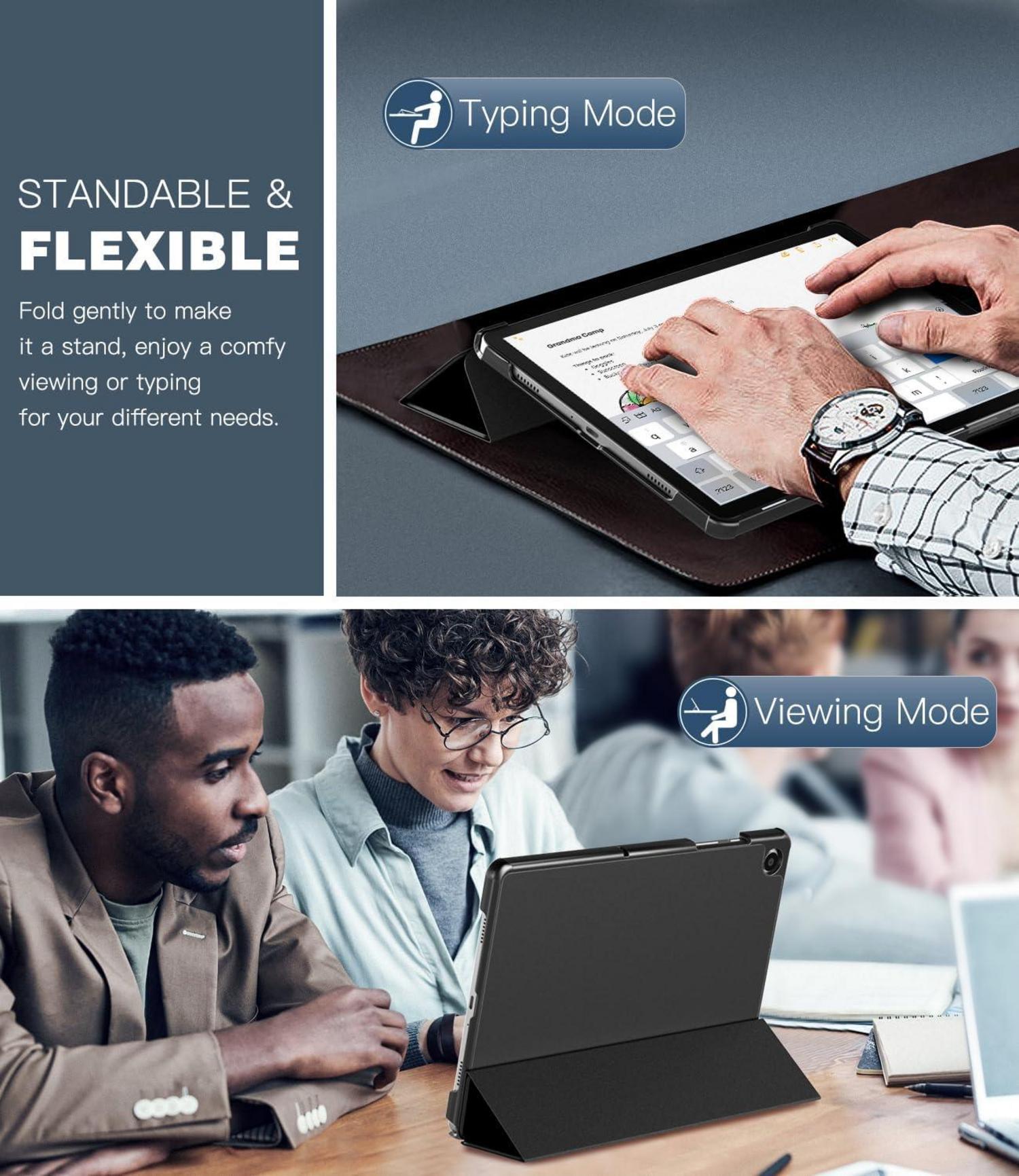 TiMOVO Samsung Galaxy Tab A9+ 11 Zoll Hülle Schwarz