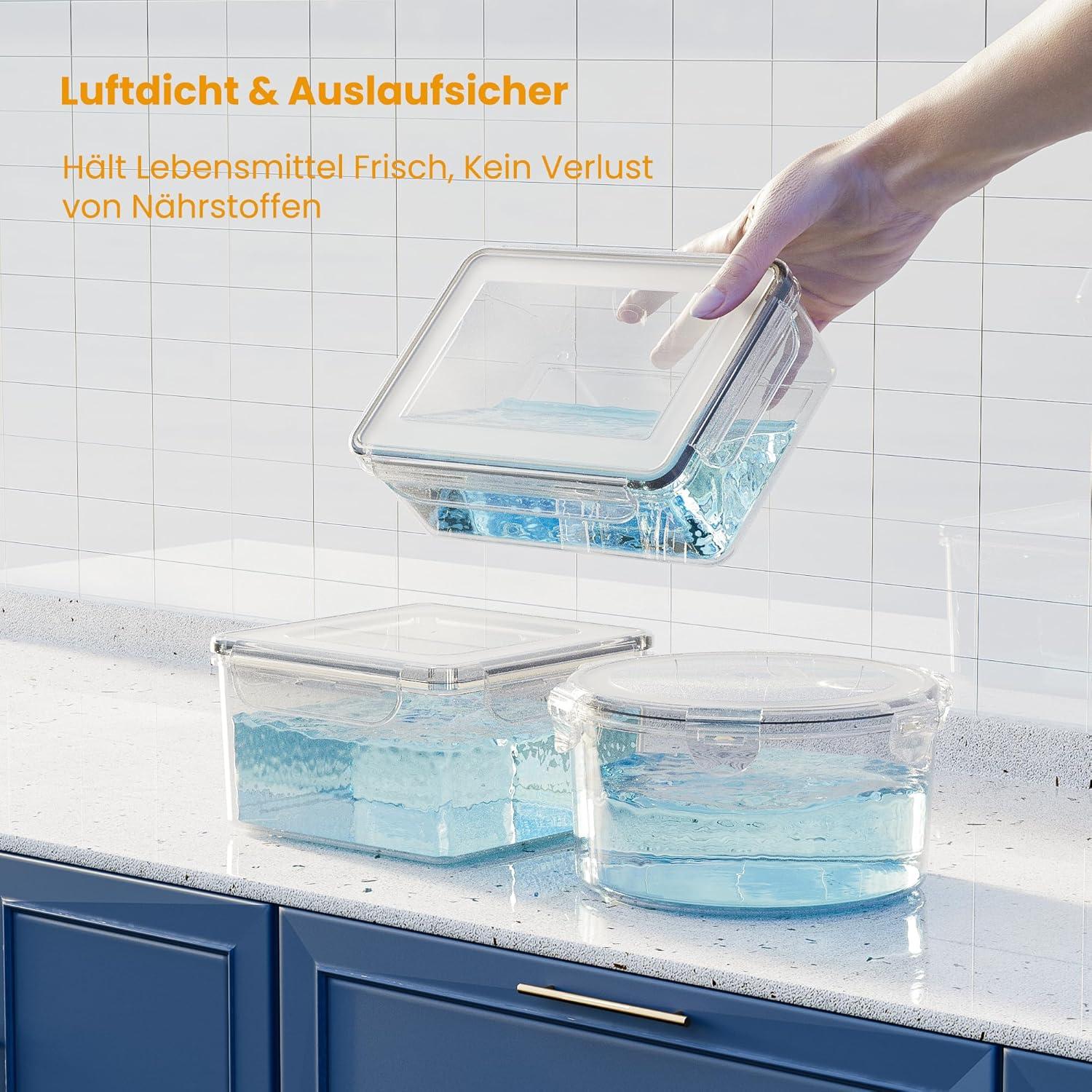 Surejoy Frischhaltedosen Set 18-teilig luftdicht BPA-frei