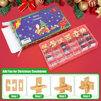 Adventskalender 2024 für Kinder Knobelspiele