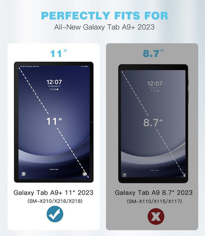 TiMOVO Samsung Galaxy Tab A9 Plus 11 Zoll 2023 Hülle mit