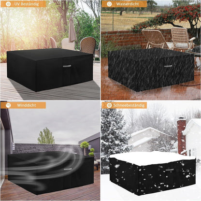 Dokon Gartenmöbel Abdeckung 220x220x90cm Wasserdicht