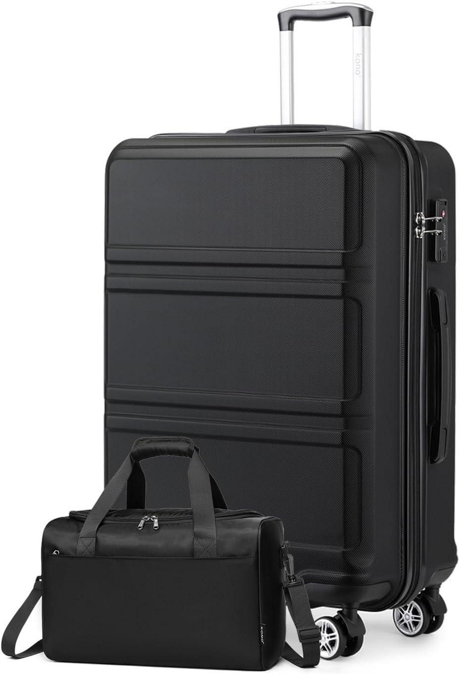 Reisekoffer Set 2-teilig 74cm Trolley mit Ryanair Reisetasche