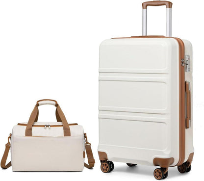 Mittelgroßer Reisekoffer Set Trolley 65cm mit Ryanair Reisetasche