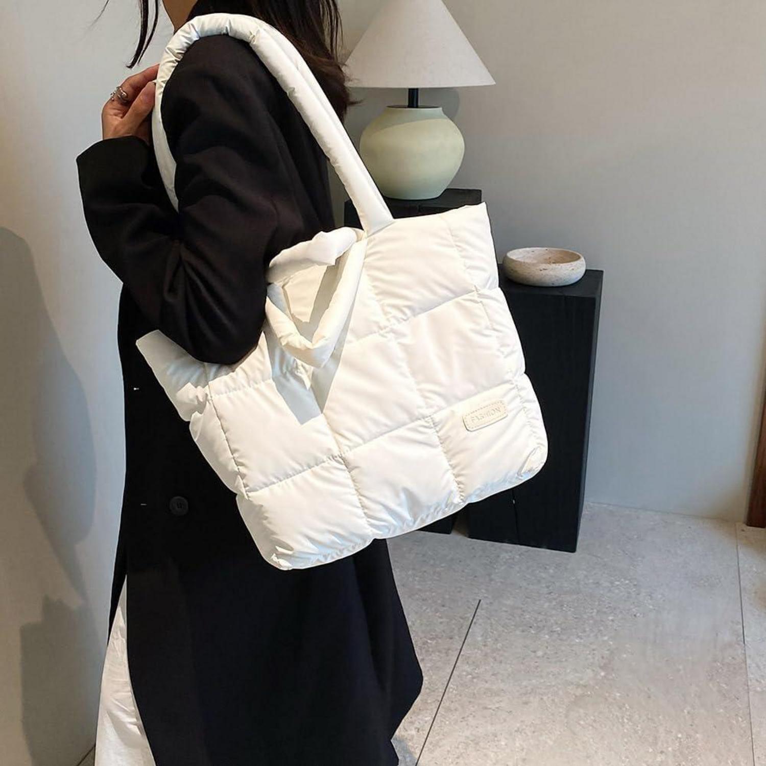 TIAASTAP Puffer Tasche Damen Groß Gesteppte Tote