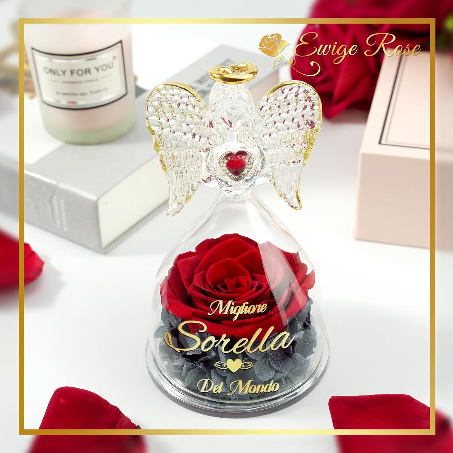 Sunia Ewige Rose Engel Figur Beste Mama Geschenk