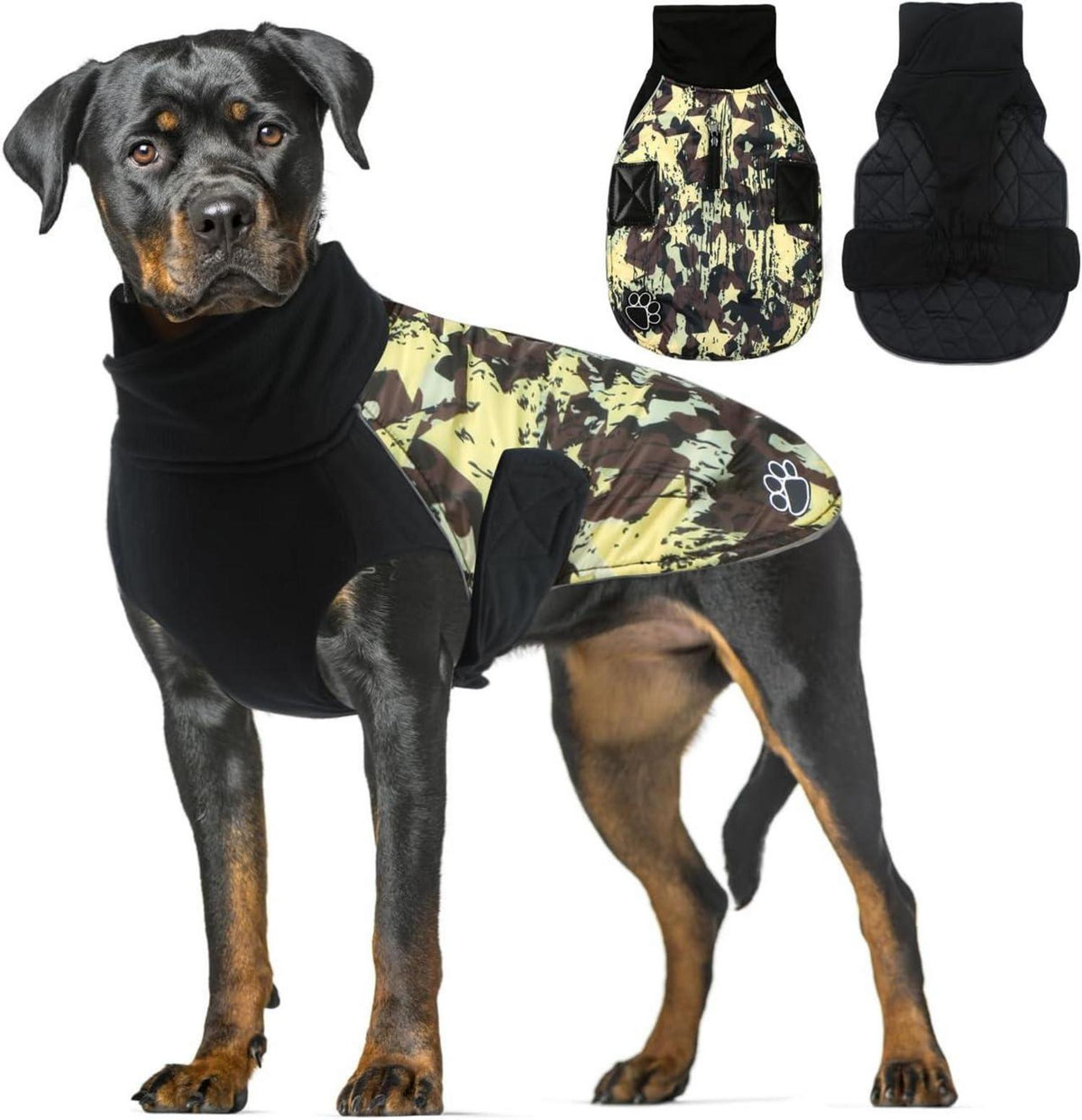 Hundemantel wasserabweisend reflektierend warm XXXL