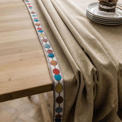 Rechteckige Tischdecke 130x260cm – Wasserdicht & Abwaschbar